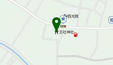 五社神社の地図画像