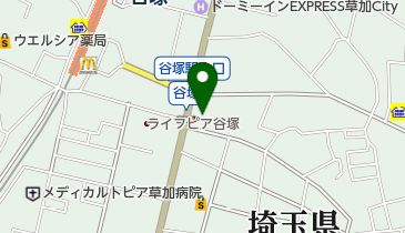 浅間神社の地図画像