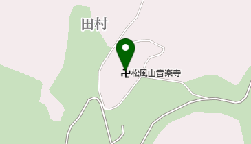 松風山音楽寺(第23番札所)の地図画像