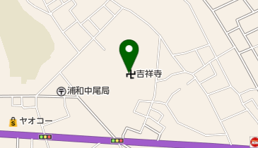 吉祥寺の地図画像