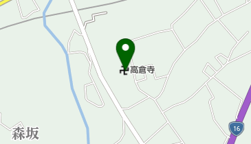 高倉寺の地図画像