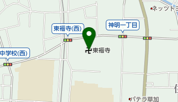 東福寺の地図画像