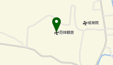 百体観音堂(小平成身院)の地図画像