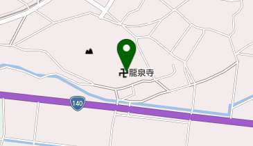 龍泉寺の地図画像