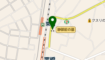 静御前の墓の地図画像