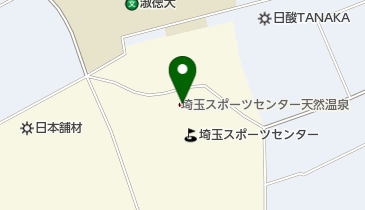 埼玉スポーツセンター天然温泉の地図画像