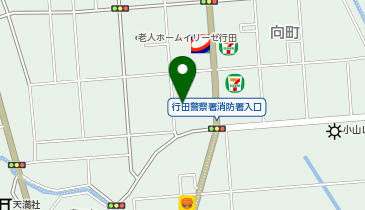 行田天然温泉古代蓮物語の地図画像
