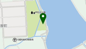 伊佐沼の地図画像