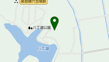 八丁湖の地図画像