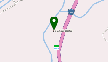 大滝温泉の地図画像