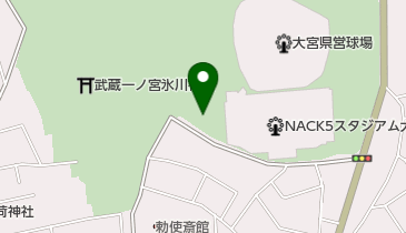 大宮公園の地図画像