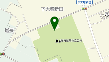 春日部夢の森公園の地図画像
