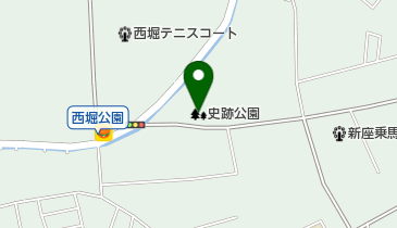 史跡公園の地図画像