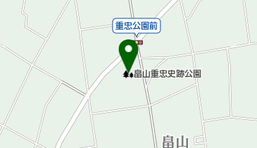 畠山重忠史跡公園の地図画像