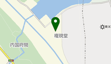 権現堂3号公園の地図画像