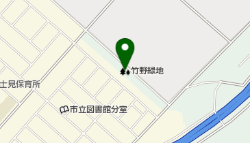 竹野緑地の地図画像