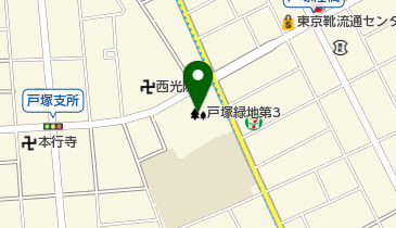 戸塚緑地第3の地図画像