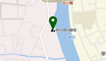 中川河川緑地の地図画像