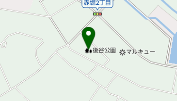 後谷公園の地図画像