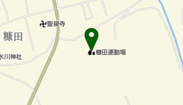 糠田運動場の地図画像