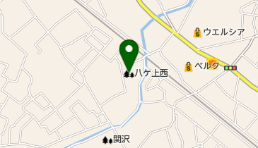 八ケ上西の地図画像