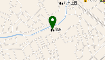 関沢の地図画像