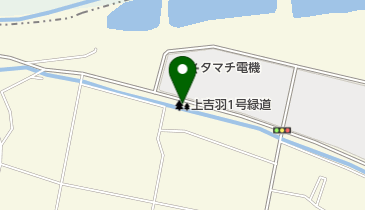 上吉羽1号緑道の地図画像
