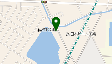 弦代公園の地図画像