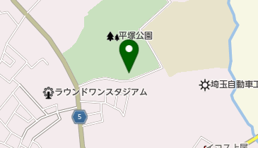 平塚公園の地図画像