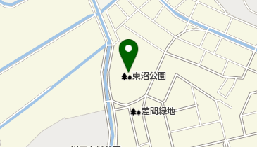 東沼公園の地図画像