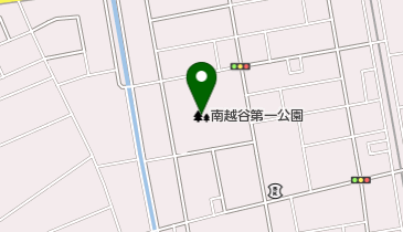 南越谷第一公園の地図画像
