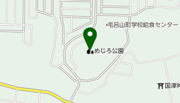 めじろ公園の地図画像