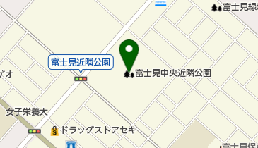 富士見中央近隣公園の地図画像