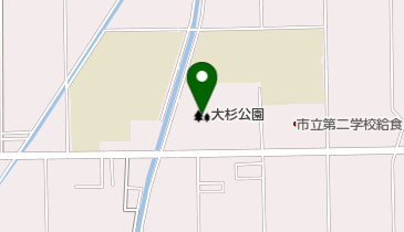 大杉公園の地図画像