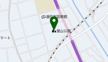堂山公園の地図画像
