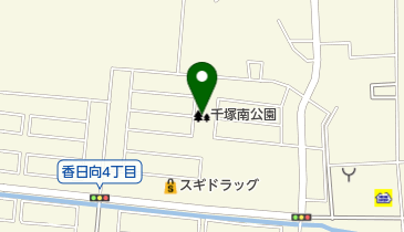 千塚南公園の地図画像