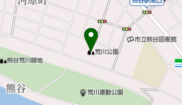 荒川公園の地図画像
