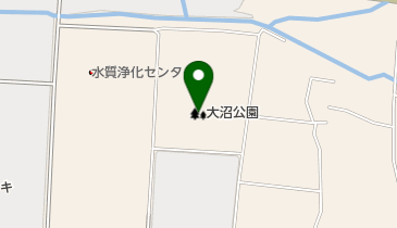 大沼公園の地図画像