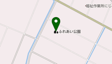 ふれあい公園の地図画像