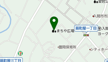 まちや広場の地図画像