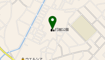 打越公園の地図画像