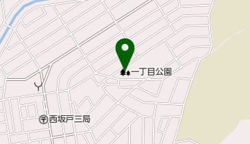 一丁目公園の地図画像