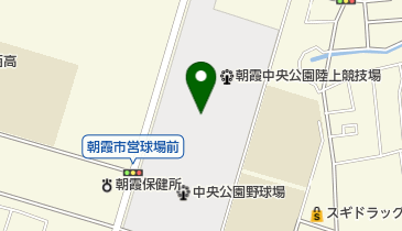 朝霞中央公園の地図画像