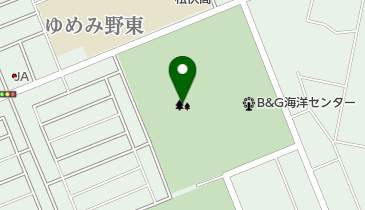 松伏記念公園の地図画像