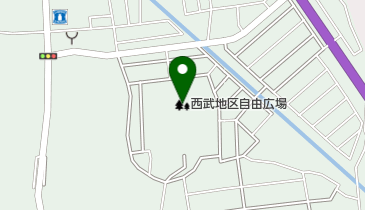 西武地区多目的広場の地図画像