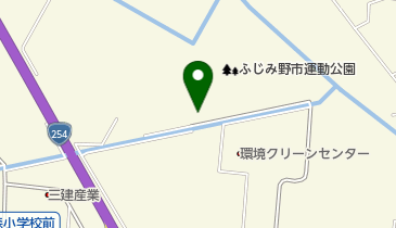 ふじみ野市運動公園の地図画像
