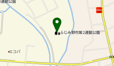 ふじみ野市第2運動公園の地図画像