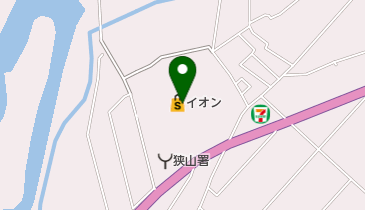 イオンスタイル狭山の地図画像