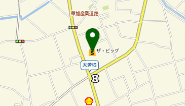 イオン八潮南店の地図画像