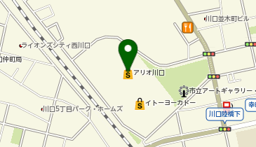 川口ロフトの地図画像